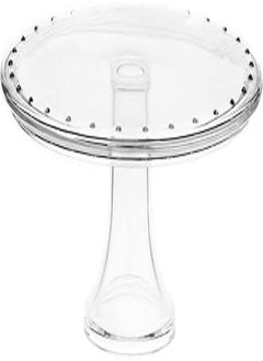 Buy Borgonovo palladium cake stand 31 cm glass in Egypt