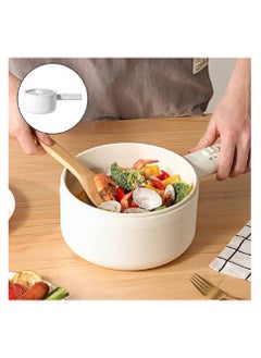 Buy Multifunctional Electric Cooking Pot Boil Saute Stew 20cm in UAE