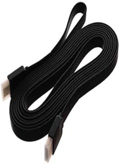 اشتري Point hdmi flat 3m Cable - black في مصر