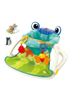 Buy Baby Playing And Daily Training Floor Seat-Foldable Frog Themed Baby Seat in Saudi Arabia