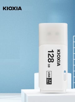 اشتري ذاكرة فلاش USB3.2 محمولة من Kioxia U202 TransMemory سعة 128 جيجابايت - قرص بيانات محمول USB Stick أبيض في السعودية