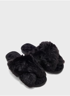 Buy Crossover Fluffy Bedroom Slipper in Saudi Arabia