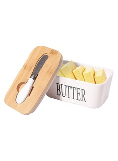 Buy Large butter dish with lid and spoon in Egypt