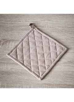 Buy Home Box Atlanta Cotton Solid Pot Holder 20 x 20 cm in Saudi Arabia