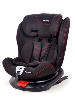 Buy Harmony Freestyle 3-in-1 Deluxe 360 Car Seat With ISOFIX  Group 0 Plus/1/2/3 (0-12 Years) - Black in UAE