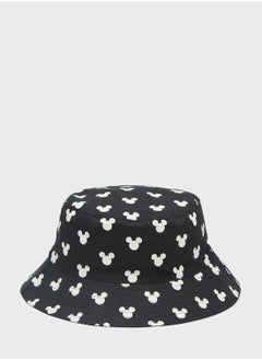 اشتري All-Over Mickey Mouse Print Bucket Hat في السعودية