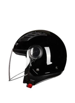 Buy LS2 HELMET OF562 Airflow HALF Face Racing Helmet - Size Medium - Color: Gloss Black in Egypt