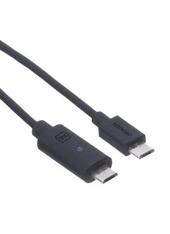 Buy Keendex 1967 Micro Charging Cable, 20 cm - Black in Egypt