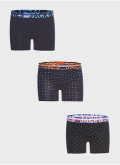 Buy Henrick 3 Pack Assorted Trunks in UAE