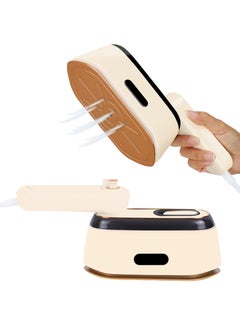 اشتري Travel Steamer for Clothes, Home Essentials Dry and Wet 2 in 1 Portable Mini Ironing Machine with 30s Fast Heat-Up, 180° Rotatable Steam Iron, Handheld Garment Steamer for Wrinkle Removal في الامارات