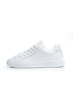 Buy Basic Fashion Leather Flat Sneakers For Men in Egypt
