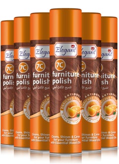 اشتري Orange Furniture Polish 300ml Pack of 6 في الامارات