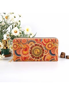 اشتري Classic Retro Niche Coin Purse Ethnic Style Twelve Constellation Element Coin Purse Digital Printing في السعودية