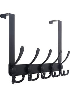 Buy Over Door Hooks Hanger,Door Hooks for Bedrooms,Stainless Steel Hooks Storage for Coat Hat(Over door hooks black) in Saudi Arabia