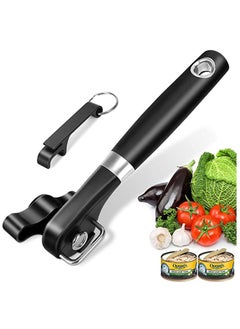 اشتري Can Opener, Kitchen Safety for Restaurant No Sharp Edges Arthritis Camping Can Open tool Side Cut Manuel Hand Held Smooth Edge Ergonomic في الامارات