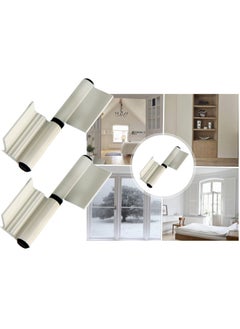 Buy Pack Of 2 Aluminium Flag Type Hinges 60Mm Beige Lw 716 Heavy Duty 360 Degree Rotation Angle With Removable Pin in UAE