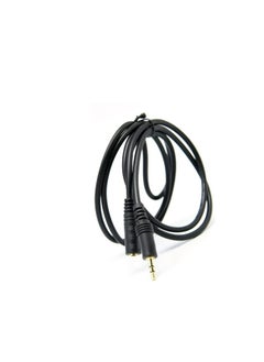 Buy Audio Extension Cable Jack Male to Female AUX Cable Audio Extender Cord for Computer Mobile Phones Amplifier Black 3m in Saudi Arabia