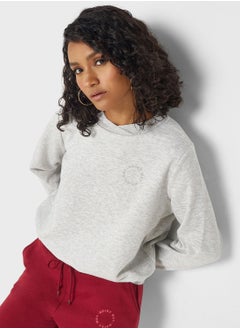 Buy Cropped Sweatshirt in UAE