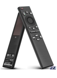 اشتري "Solar-Powered Voice Replacement Remote for Samsung TV: Universal Rechargeable with 4 Shortcut Buttons for 2021-2022 Neo LED Smart 4K Ultra HD Models" في الامارات