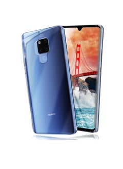 اشتري HD Soft Silicone Back Cover For Huawei Mate 20 - Clear في مصر