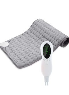 Buy Physical Therapy Heating Pad for Back Pain Relief, Electric Blanket for Muscle Cramps Heated Pad with 10 Temperature Settings 3 Timer Setting in Saudi Arabia