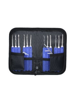 Buy 17 PCS Lock Picking Set with Storage Organize Bag Practice Locksmith Tools Lockpicking Kit for Beginners Professionals Kids in Saudi Arabia