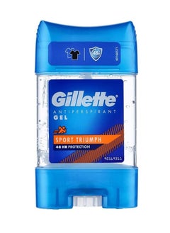 Buy Gillette Sport Triumph Antiperspirant Deodorant Gel - 70ml in UAE