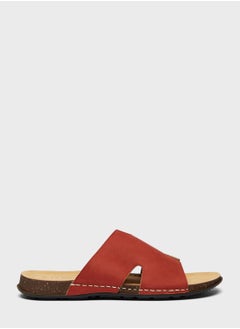 اشتري Open Toe Slip On Sandals في الامارات