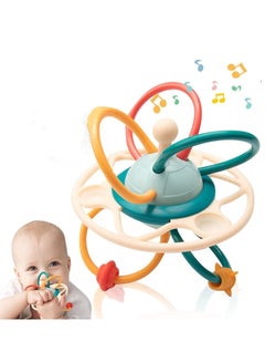 اشتري Baby Teething Toy Manhattan Ball Rattles Toddlers Silicone Teether Learning Activity Toys Infants Montessori Sensory Toys في السعودية