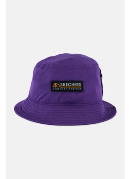 اشتري Men Brand Logo Bucket Hat, Purple في الامارات