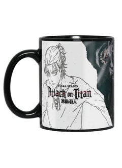 Buy Attack On Titan High Quality Printed Design Full Black Mug 11Oz in Saudi Arabia