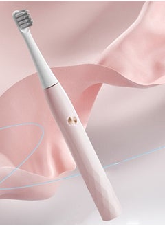 Buy Electric Toothbrush T501 Rechargeable Ultra-Fine Soft Bristle Fully Automatic（Pink） in UAE