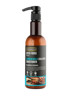 Buy Super Food For Hair Moroccan Argan Shea Butter Conditioner Strengthens And Restore Sulfate And Paraben Free in Saudi Arabia