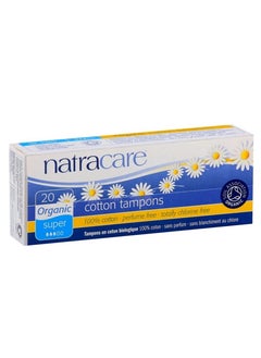 اشتري Cotton Tampons Organic Super 20's في الامارات