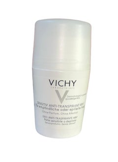 اشتري Vichy  Anti Perspirant Deodorant For Sensitive Skin White 50ml في السعودية