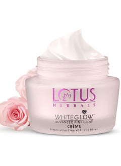 اشتري Whiteglow Advanced Pink Glow Crème Spf 25 Pa+++, 50 G في الامارات