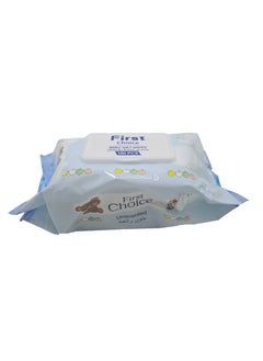 Buy Choice 160 Pieces Baby Wet Towels Wipes Harmful Chemicals Free and Unscented in Saudi Arabia