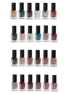 Buy 24 Colors Florence Nail Polish Set Multi Color in Saudi Arabia