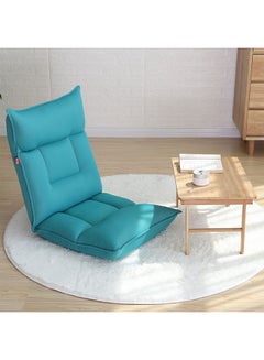 Buy Floor Chair Lazy Sofa Adjustable Padded Folding Chair with Back Support and Backrest Comfortable Chair in UAE