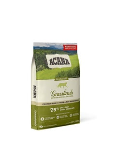 Buy Acana Grasslands Free-Run Chicken & Turkey All Life Stages Dry Cat Food 1.8 kg in UAE