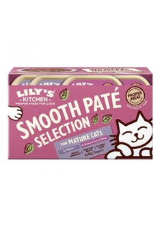 Buy Lily's Kitchen, Pate for Mature Cats, Multipack Wet Cat Food - 8pcs x 85g in 1 Box in UAE