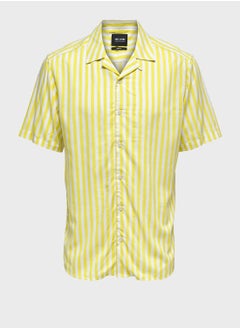 Buy Striped Slim Fit Shirt in Saudi Arabia