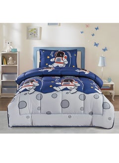 Buy Elevate Kids' Bedrooms with our Reversible Cartoons Printed 3-Piece Comforter Set in Saudi Arabia