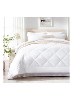 Buy Diamond Microfiber Heavy Comforter set 4 Pcs in Egypt