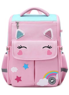 Buy Eazy Kids 3D Unicorn School Bag-Pink in UAE