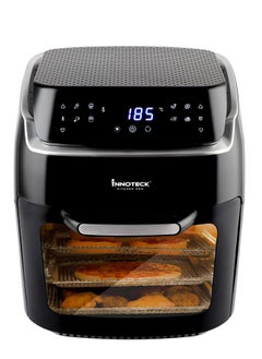 Buy Kitchen Pro 12L Digital Air Fryer Oven – 1800W, 8 Presets, Rotisserie, Touch Panel, Dishwasher Safe in UAE