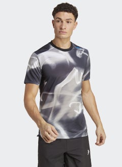 Buy Designed 4 Training Heat Ready Printed T-Shirt in UAE
