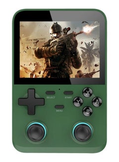 Buy D007 Handheld Game Console with Linux System, Dual 3D Joystick System, Retro Games Console with 10000+ Classic Games, Handheld Emulator Console， Built-in 128G Memory Card (Green) in UAE