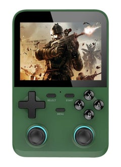 Buy D007 Handheld Game Console with Linux System, Dual 3D Joystick System, Retro Games Console with 10000+ Classic Games, Handheld Emulator Console， Built-in 128G Memory Card (Green) in UAE