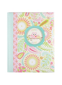 Buy 'Sweet Baby' Pink Owl First Five Years Girl Memory Baby Book 64Pgs 10'' W X 11.75'' H in UAE